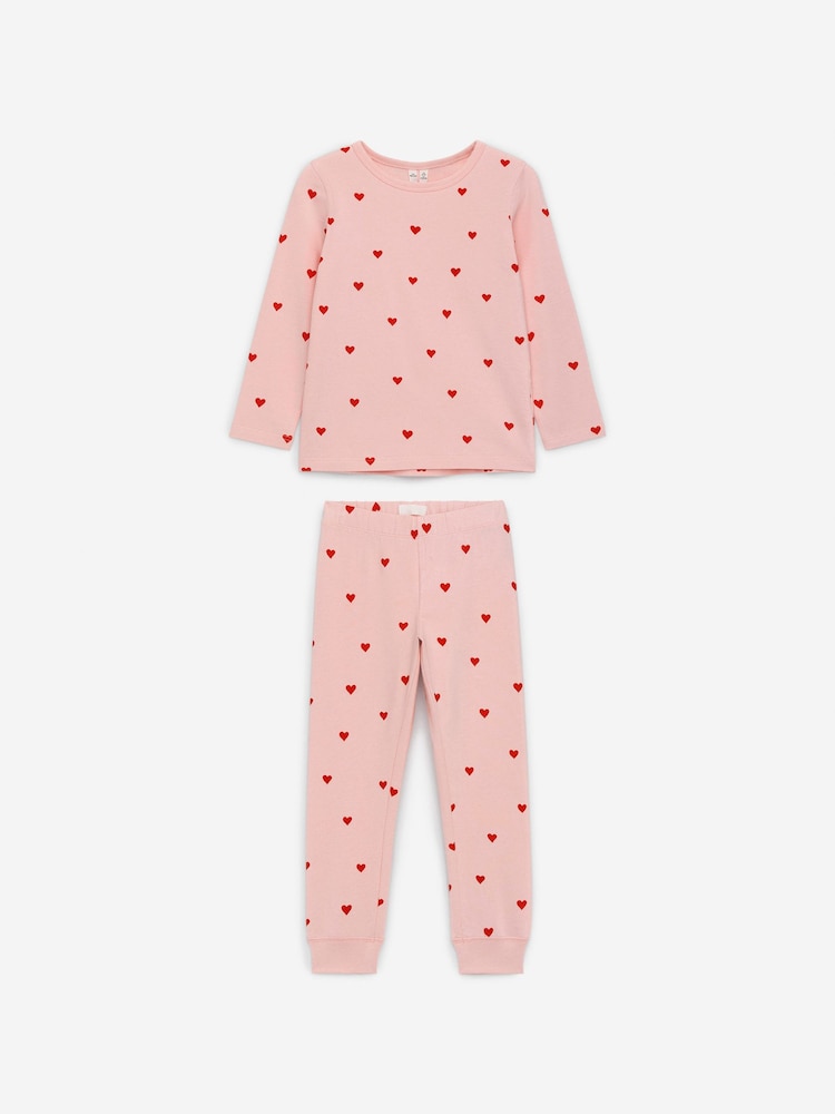 ARKET Pink Jersey Pyjamas Set - Image 1 of 2