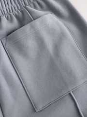 self. Charcoal Grey Wide Leg Joggers - Image 8 of 9