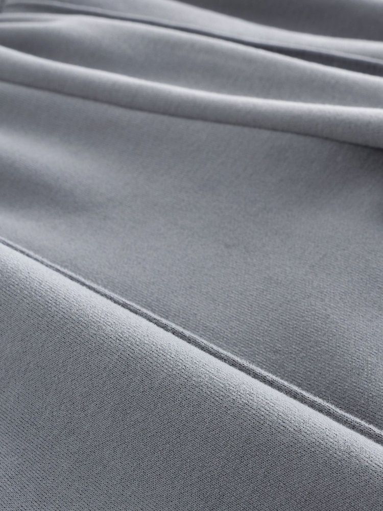 self. Charcoal Grey Wide Leg Joggers - Image 9 of 9