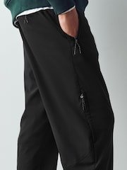 Black Slim Fit Dry Tech Chino Trousers - Image 4 of 9