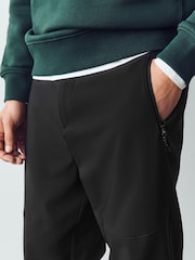Black Slim Fit Dry Tech Chino Trousers - Image 5 of 9