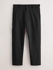 Black Slim Fit Dry Tech Chino Trousers - Image 6 of 9