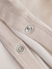 Neutral Collared Baby Sleepsuit (0-2yrs) - Image 7 of 7