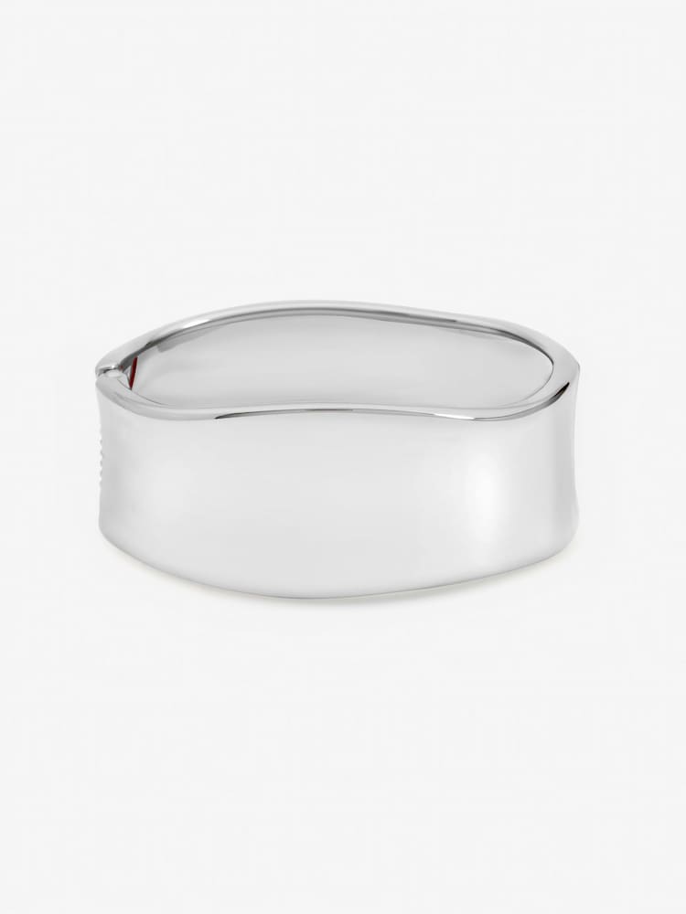 Jon Richard Silver Tone Large Curve Cuff - Image 1 of 3