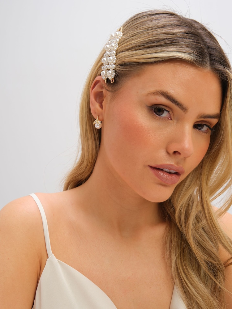 Jon Richard Mixed Pearl Slides - תמונה 2 מתוך 5 Jon Richard Mixed Pearl Slides - תמונה 2 מתוך 5