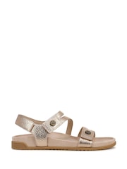 Vionic Metallic Essie Wide Fit Arch Support Strappy Sandals - Image 1 of 6
