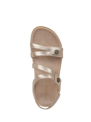 Vionic Metallic Essie Wide Fit Arch Support Strappy Sandals - Image 5 of 6