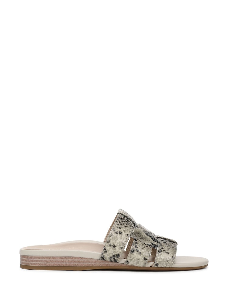 Vionic Cream Glendora Regular Fit Arch Support Slides - Image 1 of 7