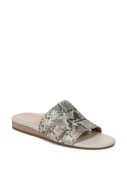 Vionic Cream Glendora Regular Fit Arch Support Slides - Image 3 of 7