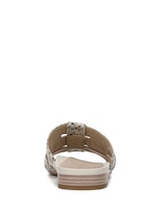 Vionic Cream Glendora Regular Fit Arch Support Slides - Image 5 of 7