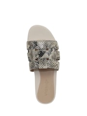 Vionic Cream Glendora Regular Fit Arch Support Slides - Image 6 of 7