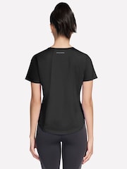 Skechers Black Stride Performance T-Shirt - Image 2 of 3