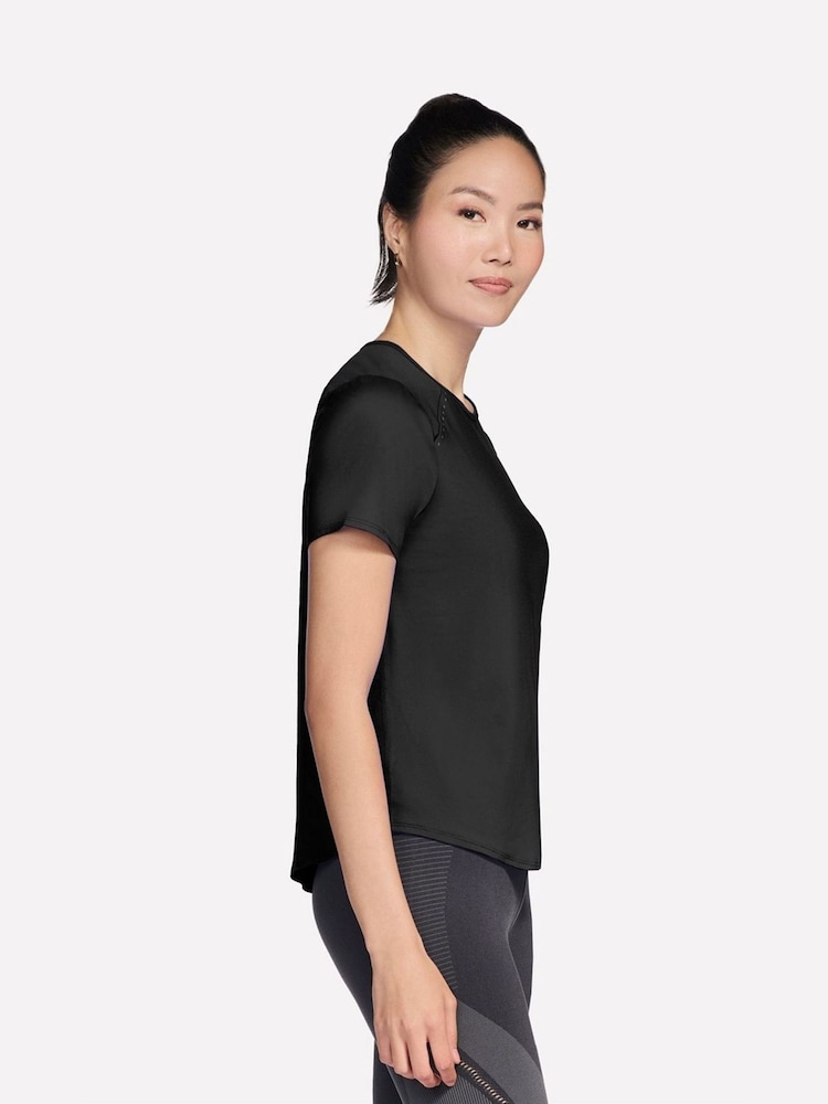 Skechers Black Stride Performance T-Shirt - Image 3 of 3
