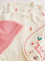 Red/White My First - Christmas Baby Bundle Gift Set 4 Piece (0-9mths) - 圖片 12，共 21