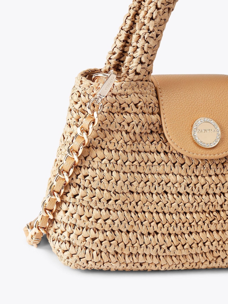 Carvela Brown Cheska Top Handle Bag - Image 4 of 4