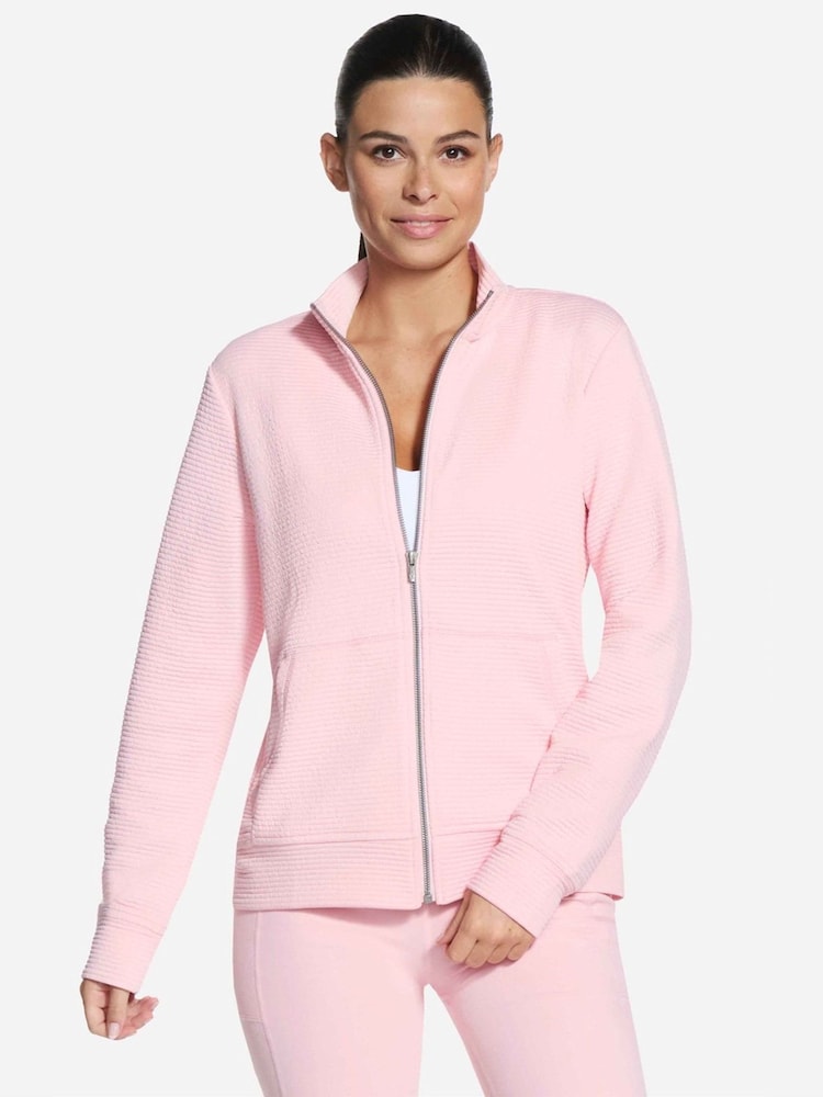 Skechers Pink Go Walk Everywhere Jacket - Image 1 of 4 Skechers Pink Go Walk Everywhere Jacket - Image 1 of 4