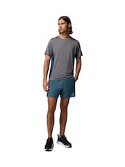 رمادي - Columbia Three Pitch Short Sleeve Crew Neck T-Shirt - Image 4 of 4