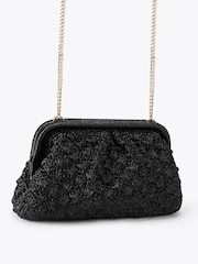 Carvela Black Gabriella Clutch Bag - Image 3 of 4