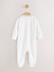 Neutral My First Christmas Baby Sleepsuit (0-18mths) - Image 7 of 10