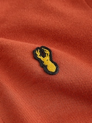 Orange Stag Long Sleeve Polo Shirt (3-16yrs) - Image 4 of 4