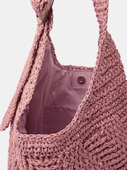Accessorize Slouchy Raffia Crossbody-veske - Bilde 2 av 3