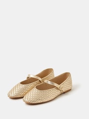 Accessorize gewebte Mary Jane Flats - Bild 2 von 3