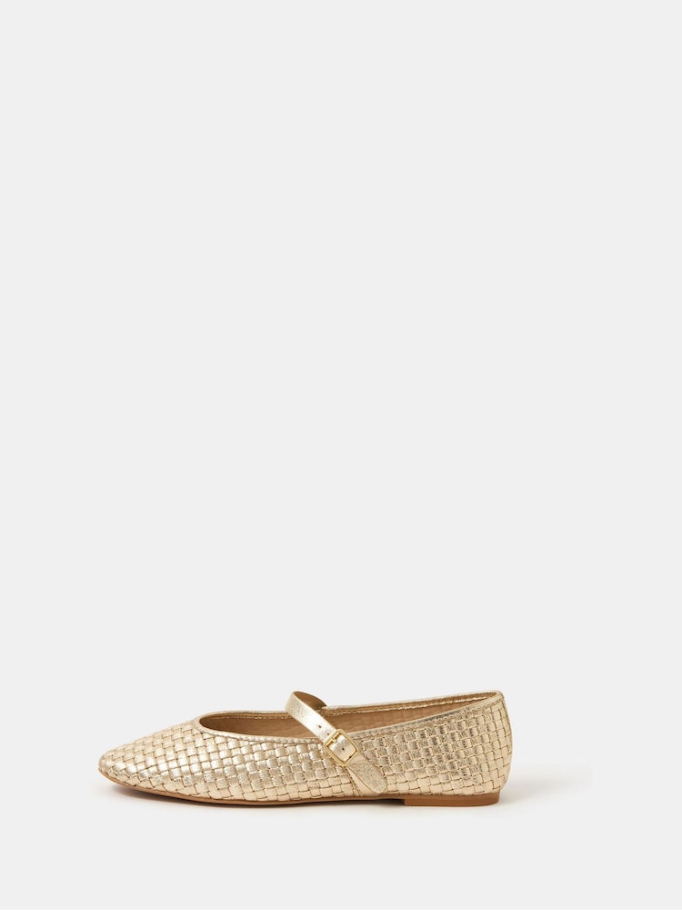 Accessorize gewebte Mary Jane Flats - Bild 3 von 3