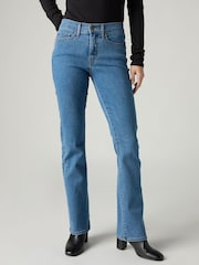 Levi's® Blue 315 Shaping Bootcut Jeans - Image 3 of 7