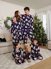 أزرق داكن سانتا - Christmas Baby Sleepsuit (0mths-2yrs) - Image 2 of 2