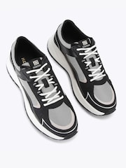 KG Kurt Geiger Black Lloyd Trainers - Image 2 of 4