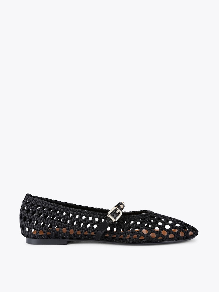 ブラック - KG Kurt Geiger Rhoda バレエシューズ - 画像 1 / 4