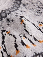 Charcoal Grey Fairisle Penguin Christmas Jumper (3mths-16yrs) - Image 8 of 9