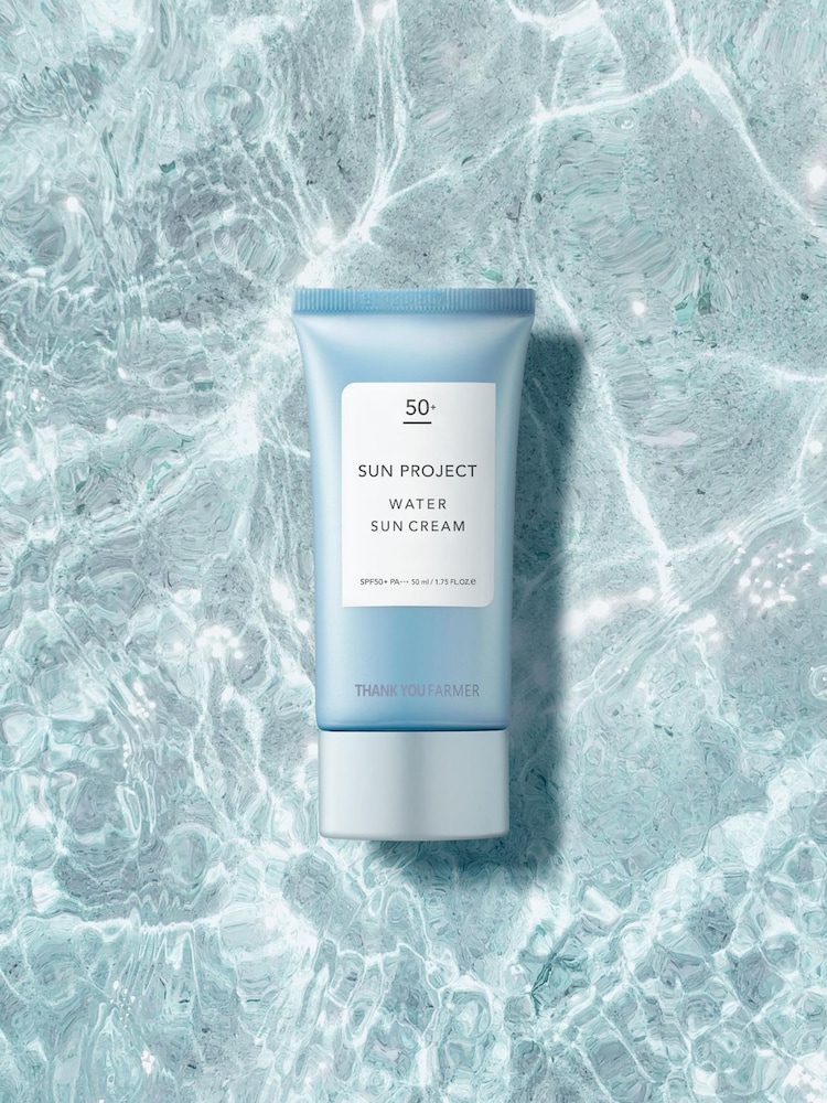 THANK YOU FARMER Sun Project Water Sun Cream SPF50+ PA+++ 50ml - Image 6 of 6