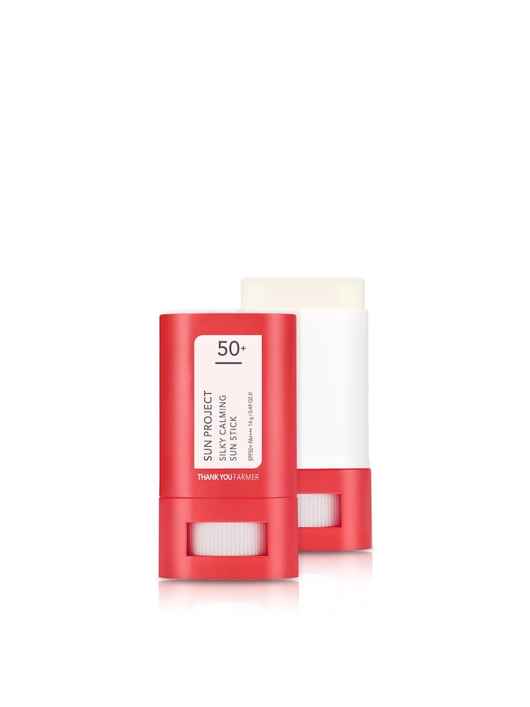 THANK YOU FARMER Sun Project Silky Calming Sun Stick SPF50+ PA++++ 14g - Image 1 of 6