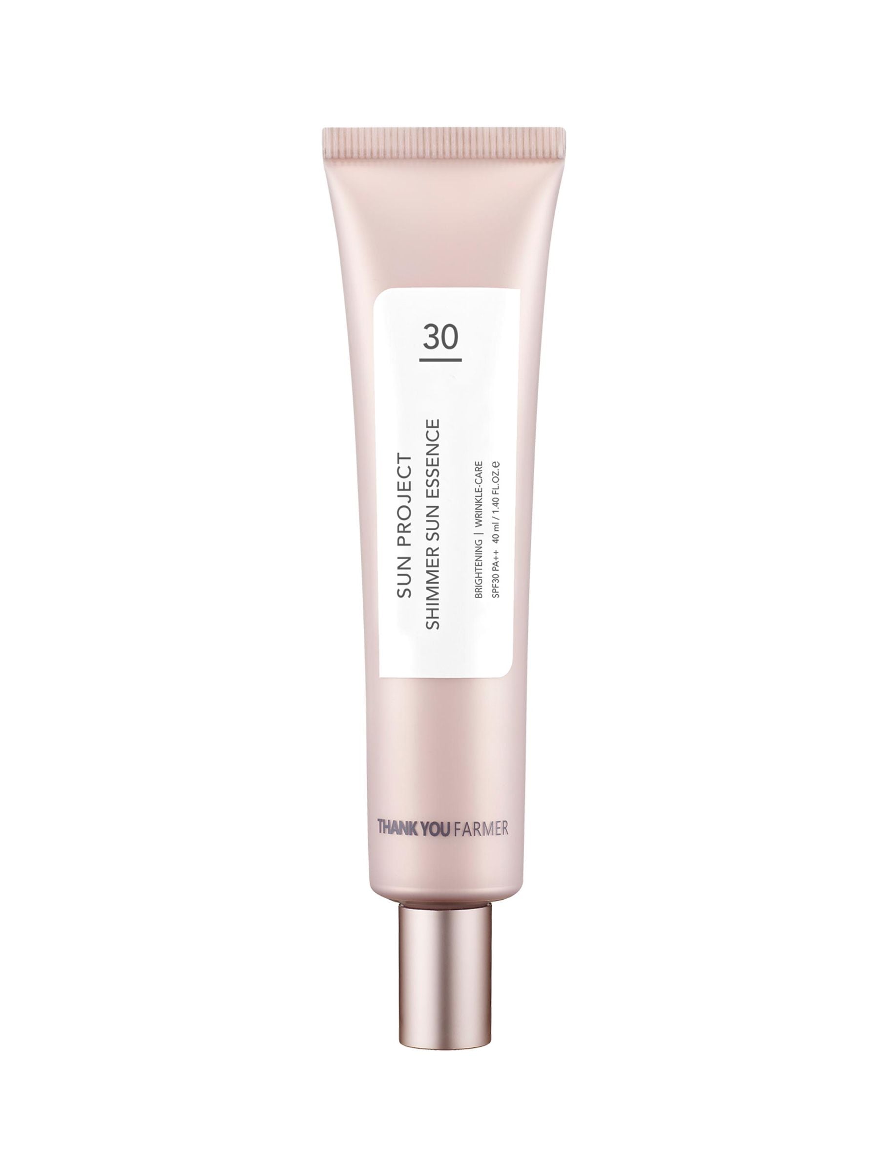 Thank You Farmer Light/Pink Sun Project Shimmer Sun Essence Spf30 Pa++ 40Ml - Image 5