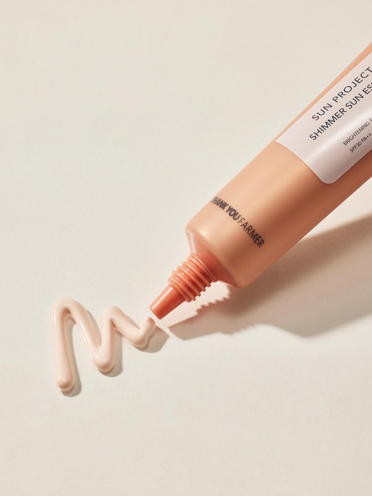 THANK YOU FARMER Sun Project Shimmer Sun Essence SPF30 PA++ 40ml - Image 6 of 6