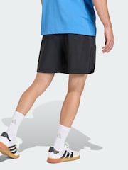 adidas Black D4T Power Essentials Workout Graphics Shorts - Image 2 of 5