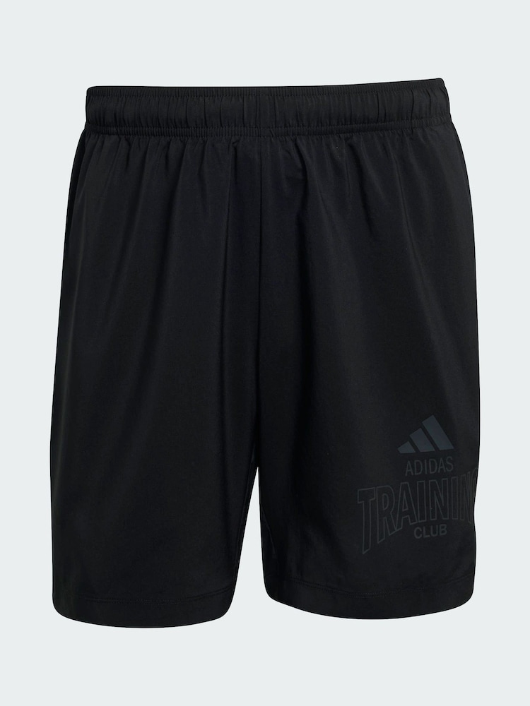 adidas Black D4T Power Essentials Workout Graphics Shorts - Image 5 of 5 adidas Black D4T Power Essentials Workout Graphics Shorts - Image 5 of 5