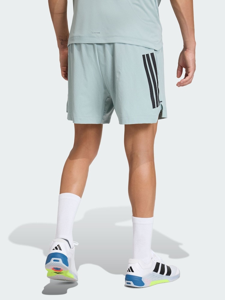 adidas Green D4T Prime Lift 3-Stripes Shorts - Image 2 of 5