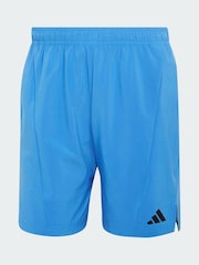 adidas Blue Designed For Training Workout Shorts - Image 1 of 5