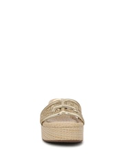 ゴールド - Sam Edelman Pauleena Regular Fit Slider Sandals - 画像 4 / 7