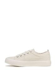 Blowfish Malibu Cream Very Sadie Regular Fit Lace-Up Trainers - Image 2 of 7