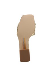 Sam Edelman Gold Waylon Weave Regular Fit Slides - Image 7 of 7