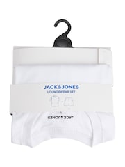 JACK & JONES Blue Short Sleeve T-Shirt And Short Lounge Set - Image 4 of 4