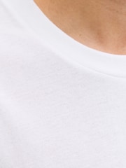 JACK & JONES Blue Short Sleeve T-Shirt And Short Lounge Set - Image 5 of 9