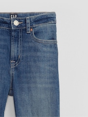Gap Mid Wash High Waisted '70s Flare Jeans (4-13yrs) - Image 2 of 2
