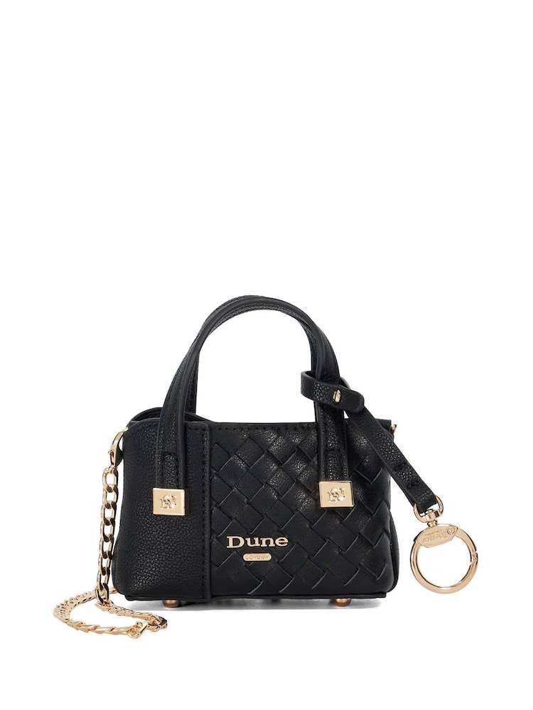 ブラック - Dune London スモール Dorry マイクロバッグチャーム - 画像 1 / 5