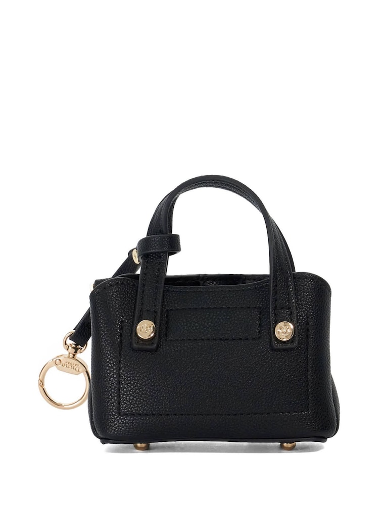 ブラック - Dune London スモール Dorry マイクロバッグチャーム - 画像 2 / 5