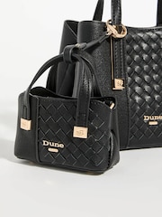 ブラック - Dune London スモール Dorry マイクロバッグチャーム - 画像 4 / 5