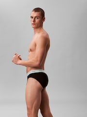 Calvin Klein Black Hip Brief 3-Pack - Image 2 of 5